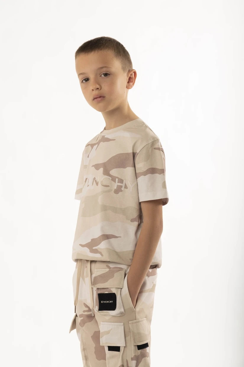Givenchy Kids - Logo printed cotton jersey T-shirt