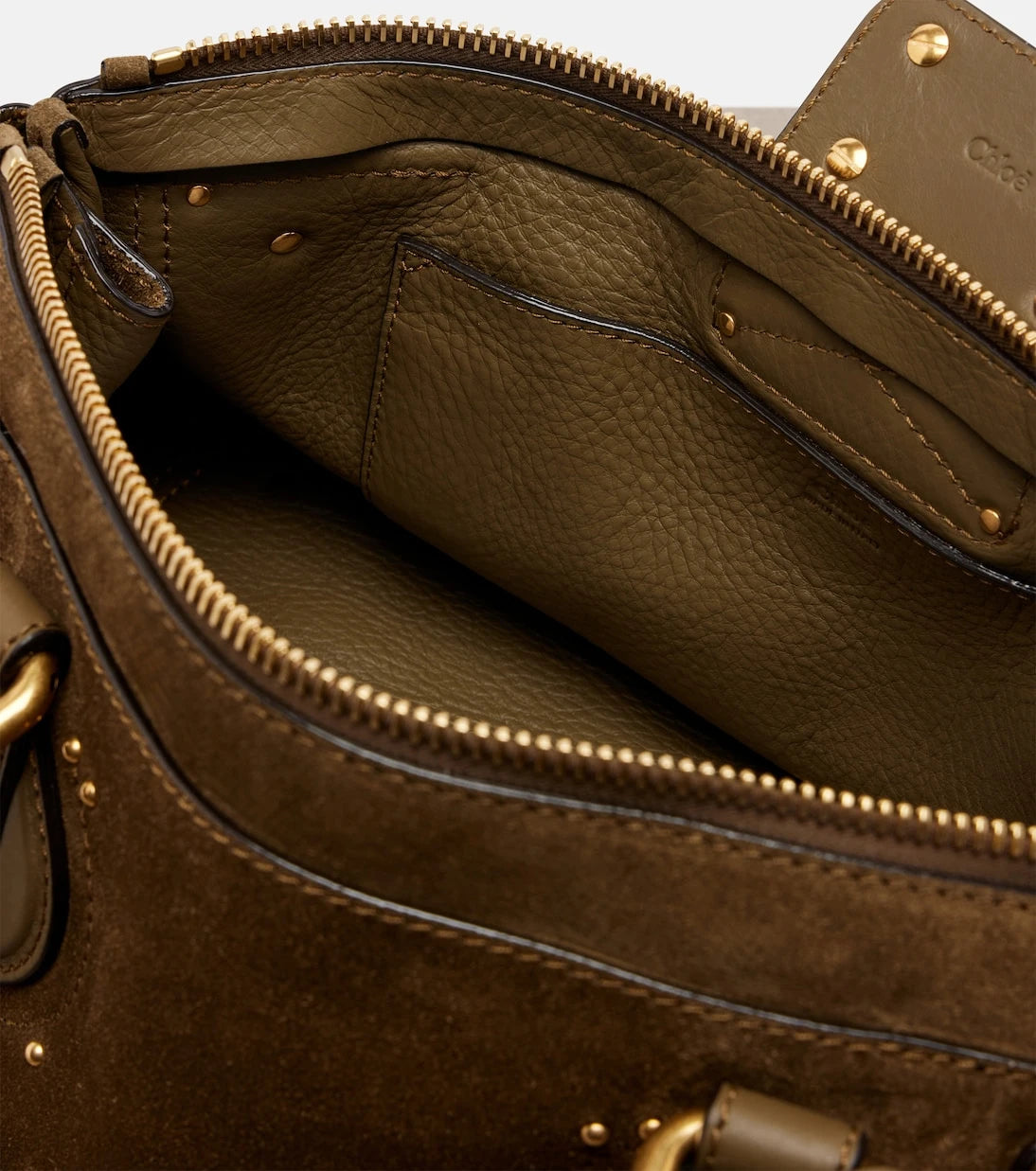 Chloé - Paddington Medium suede shoulder bag