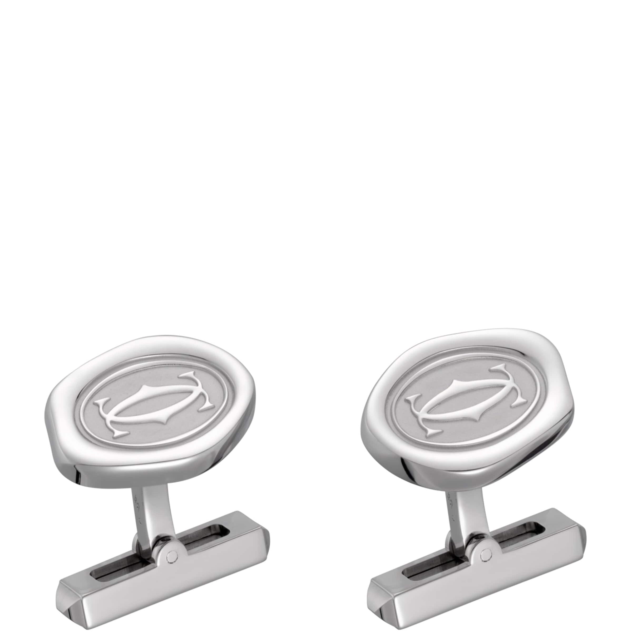 Sterling Silver Wax Seal Cufflinks