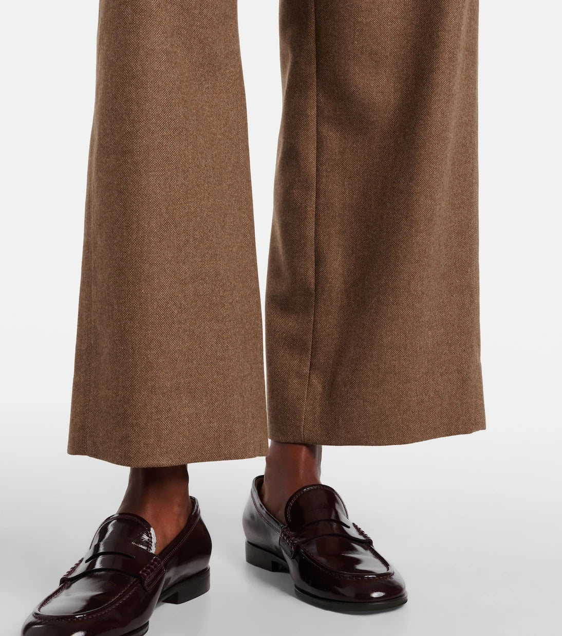 'S Max Mara - Livio wool and cashmere wide-leg pants