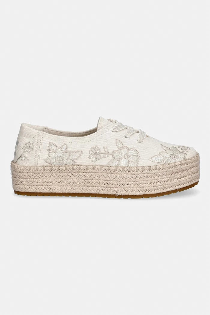 Toms Kadın Platform Espadril VALENCIA LACE UP