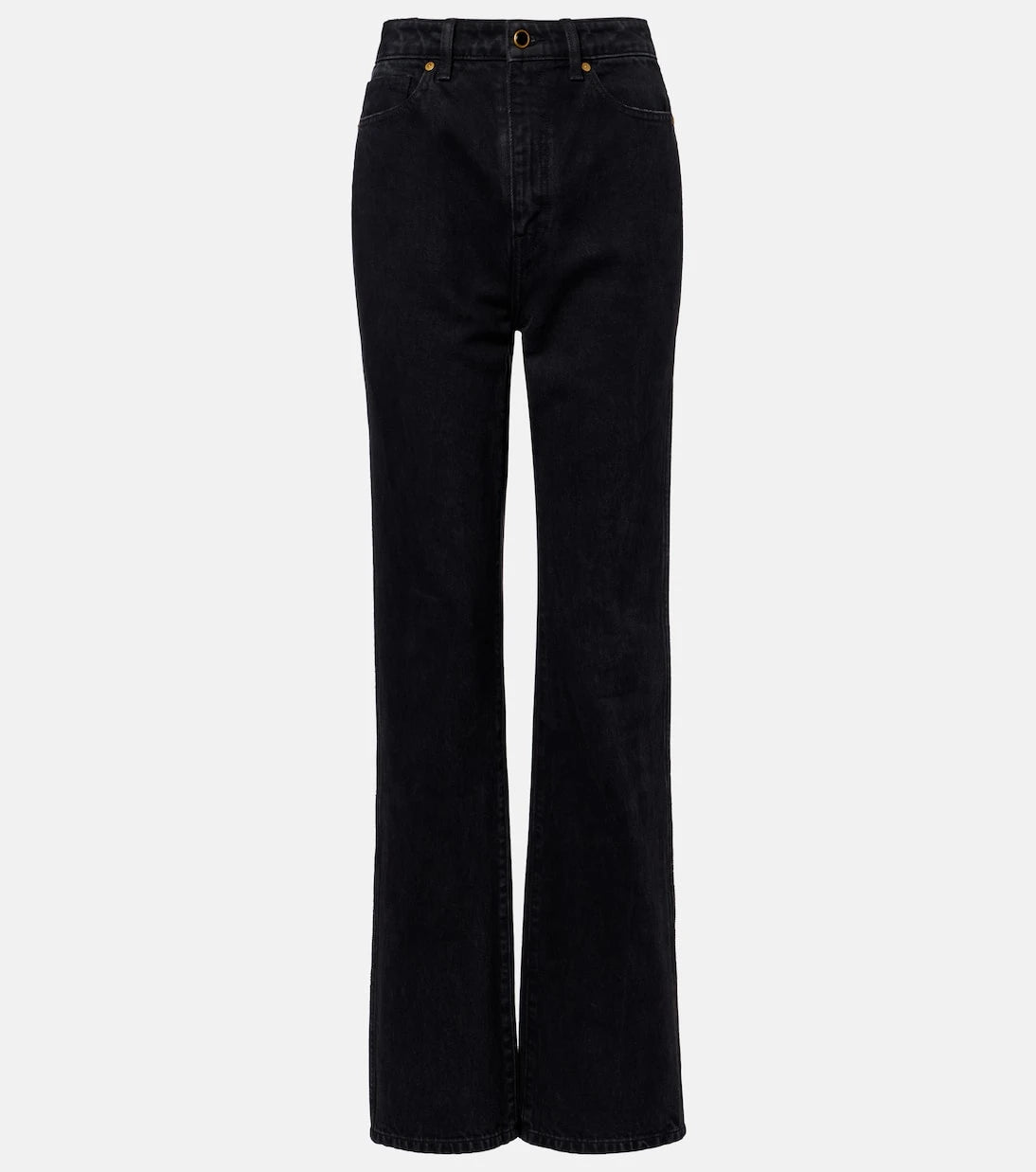 Khaite - Danielle high-rise straight jeans