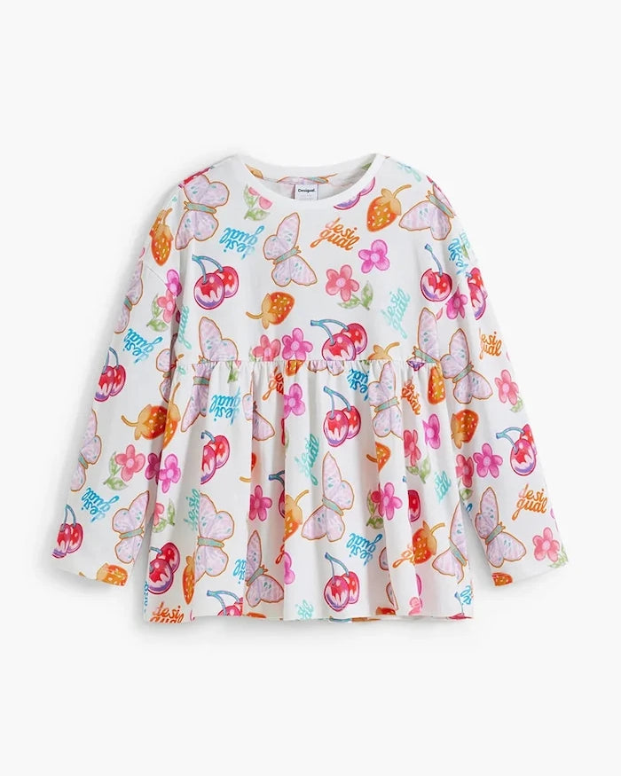 Desigual Uzun Kollu Çocuk Bluzu