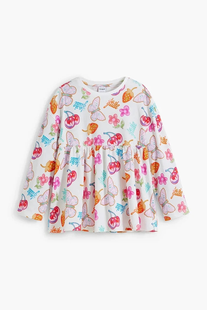 Desigual Uzun Kollu Çocuk Bluzu