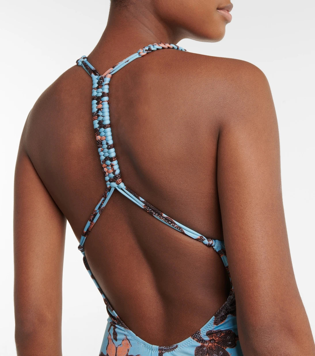 Ulla Johnson - Madeira halterneck floral swimsuit