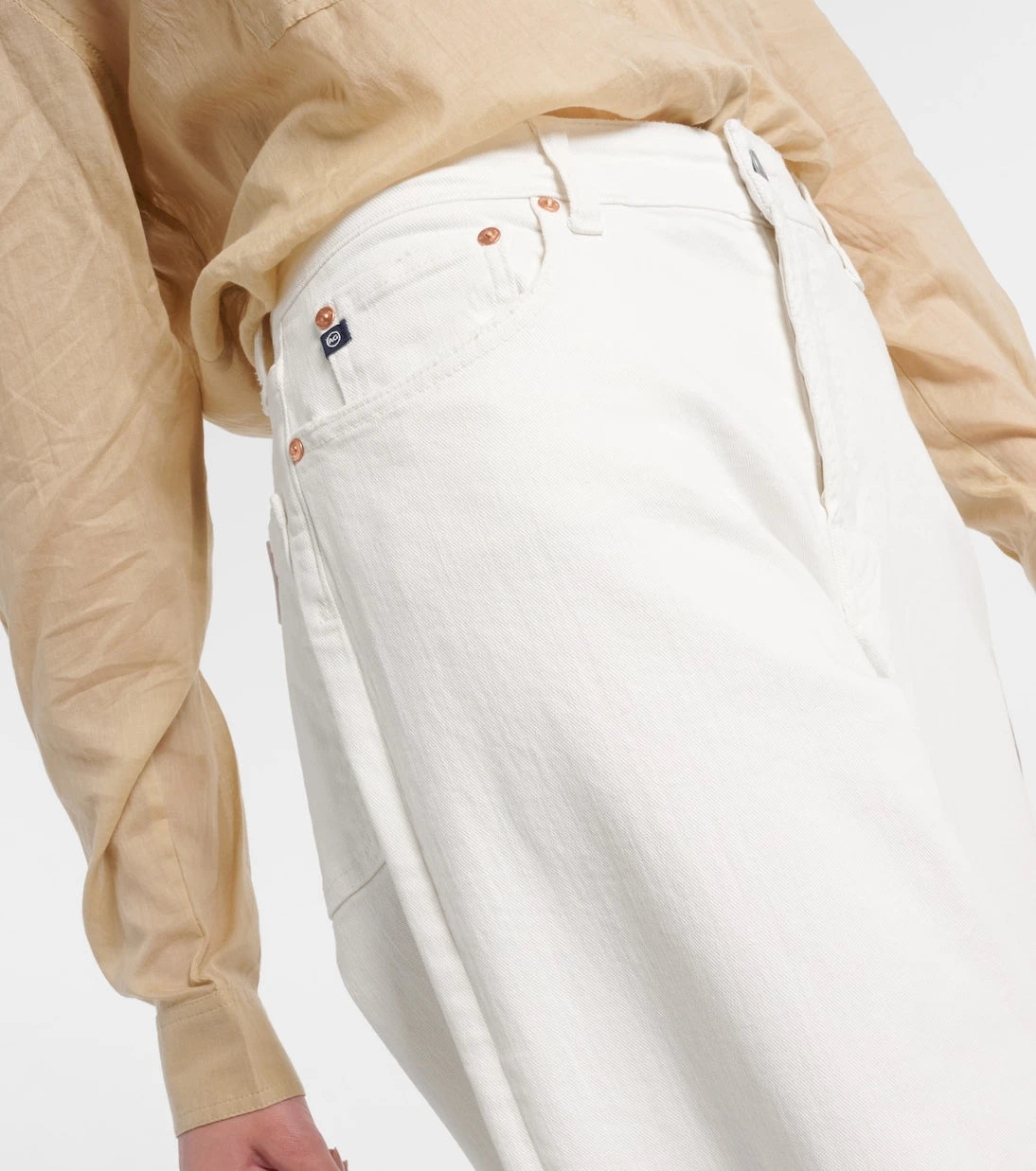 AG Jeans - Maxi Relax high-rise wide-leg jeans