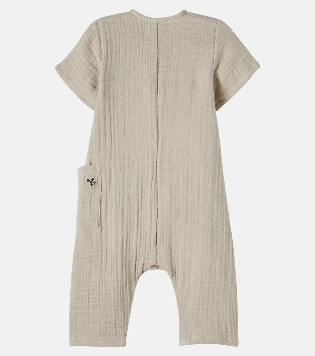 Wheat - Baby Alex cotton gauze playsuit