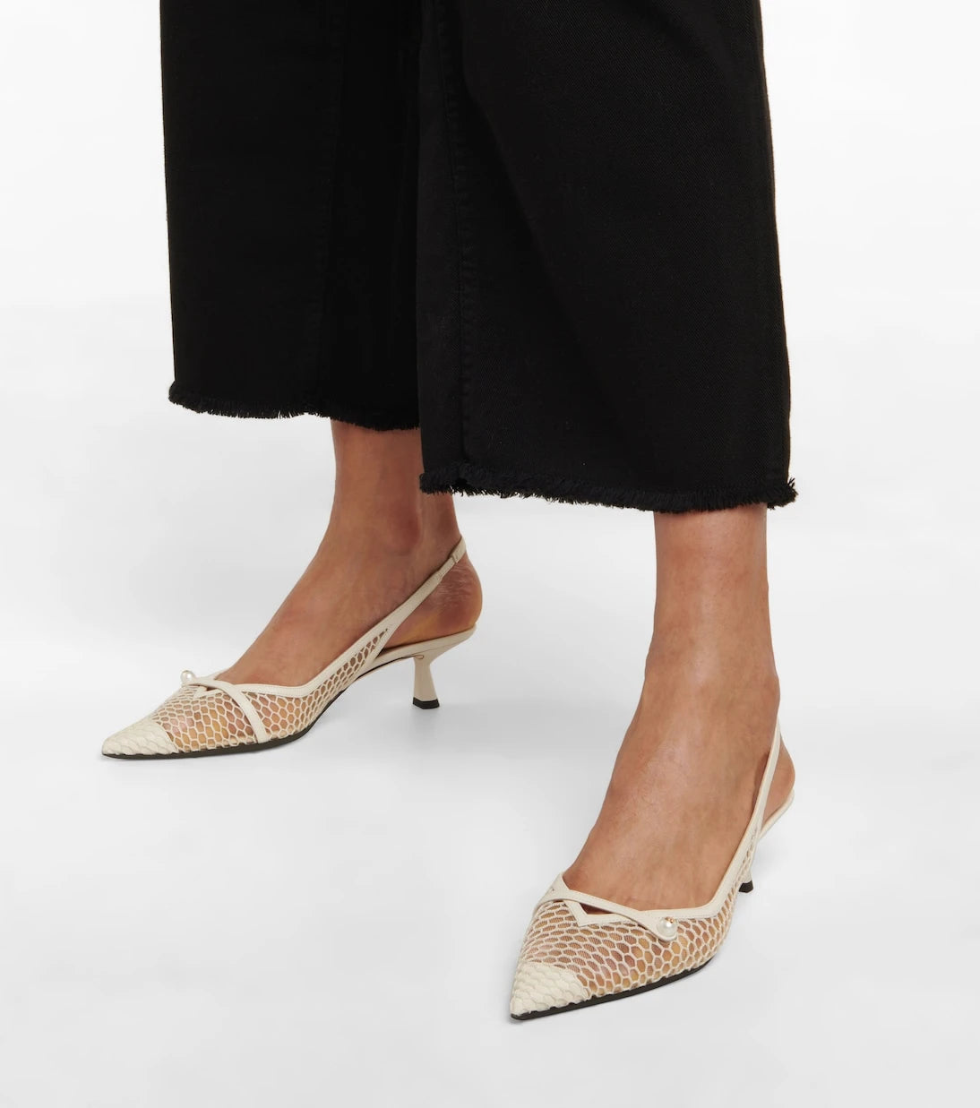 Jimmy Choo - Amita 45 slingback pumps