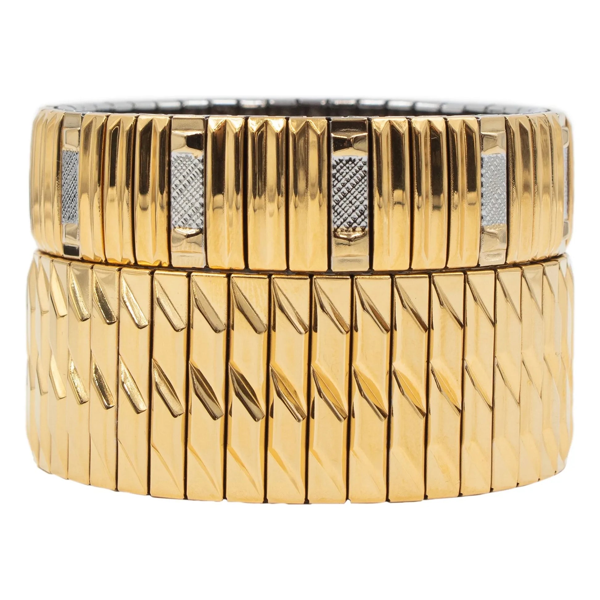 Sigal - SIG 18-2 bracelet | Gold/Silver