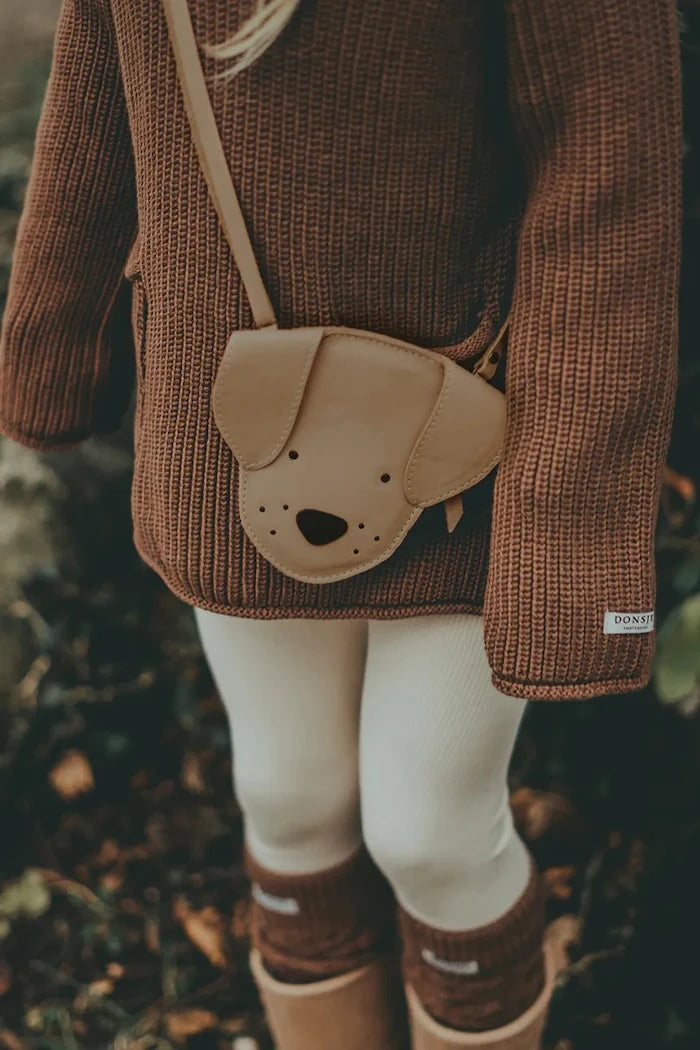 Donsje Britta Classic Purse Dog Çocuk Süet Çanta