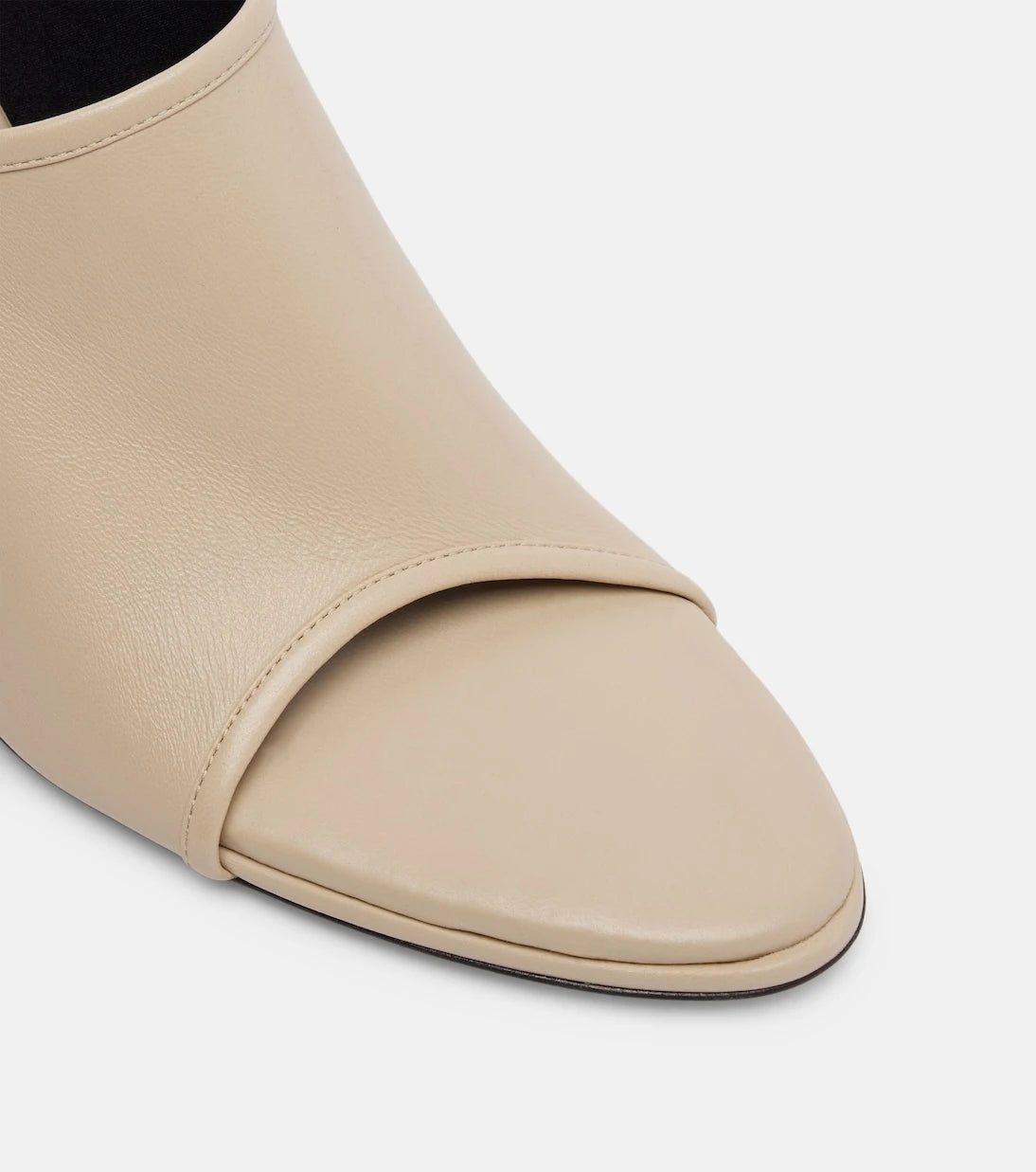 Christen - Strap Stretch leather mules