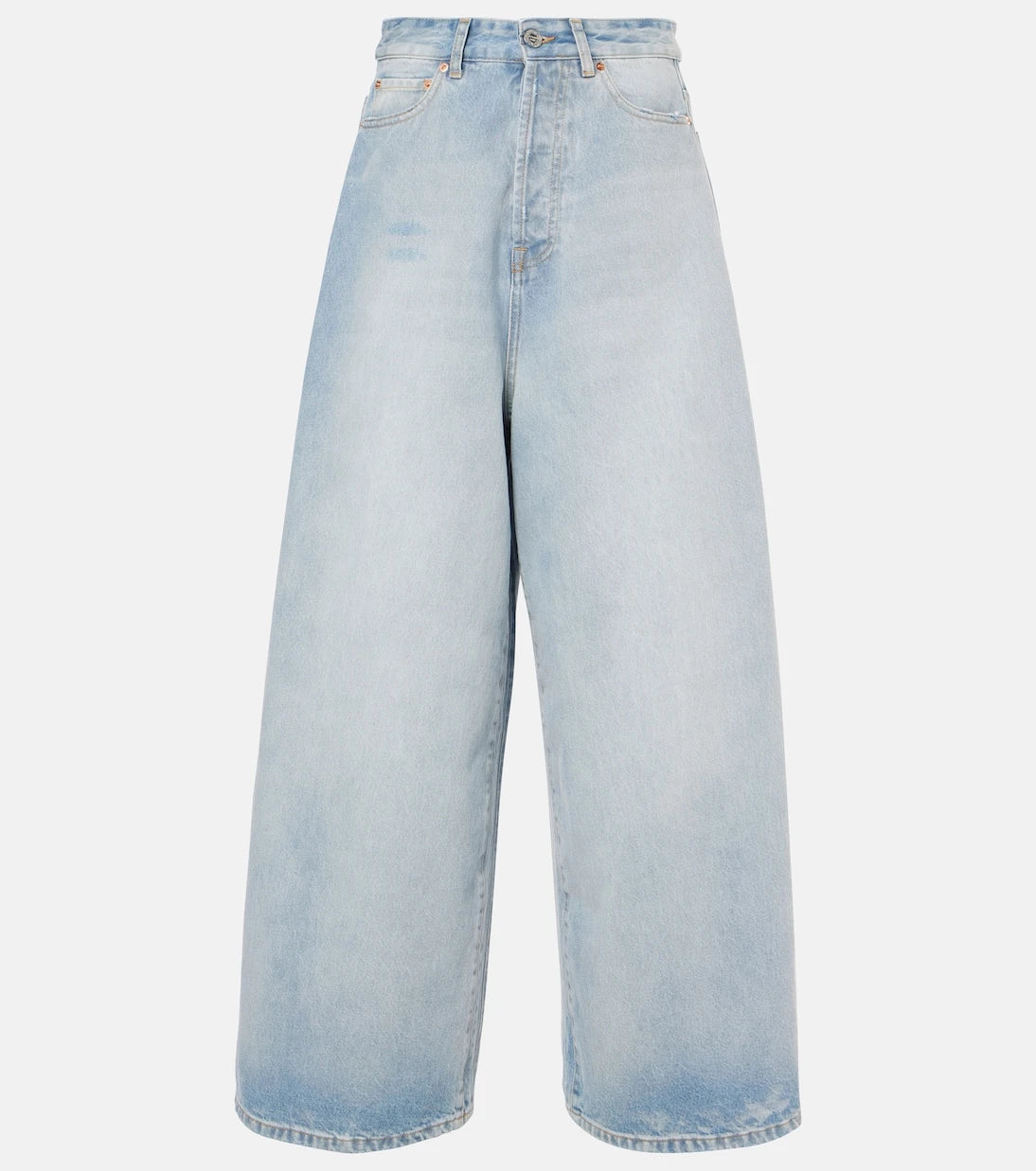 Vetements - Oversized wide-leg jeans