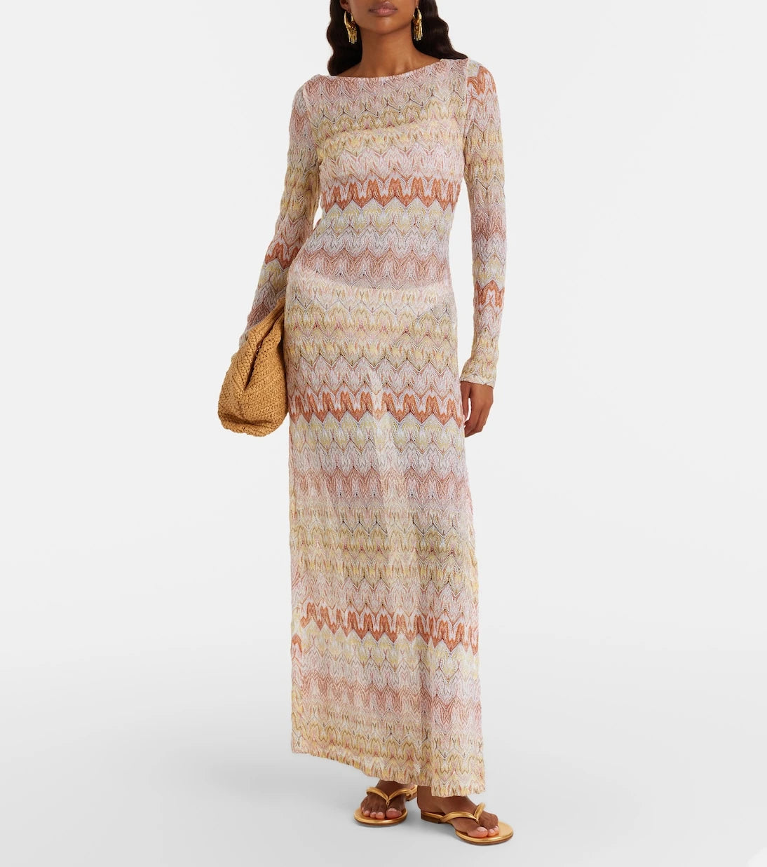 Missoni - Lamé maxi dress