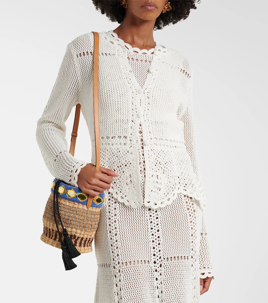 Erdem - Crochet cotton cardigan