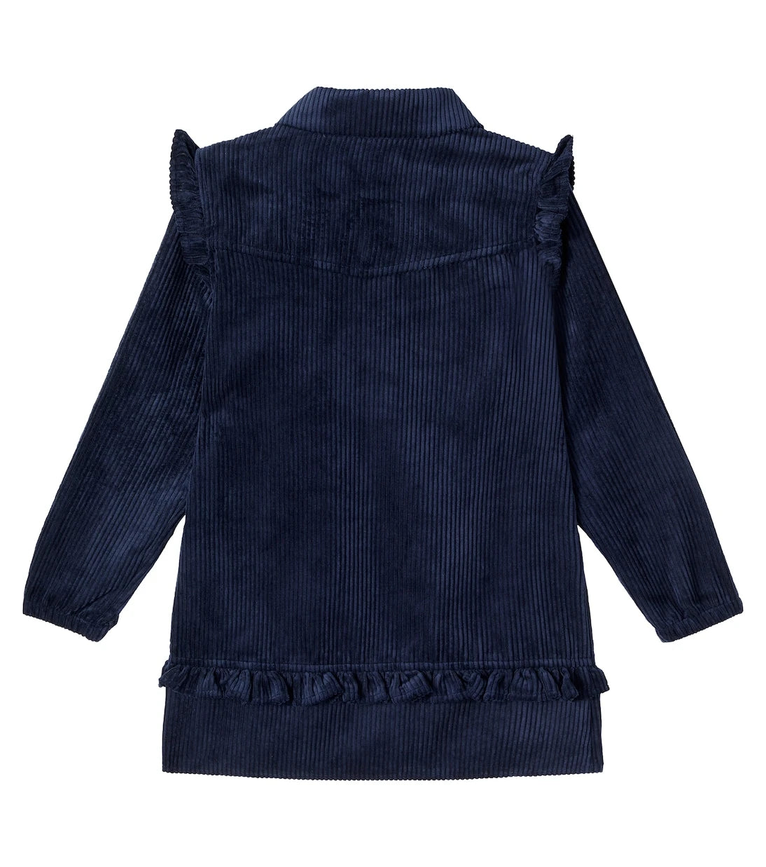 Scotch & Soda Kids - Ruffled corduroy dress