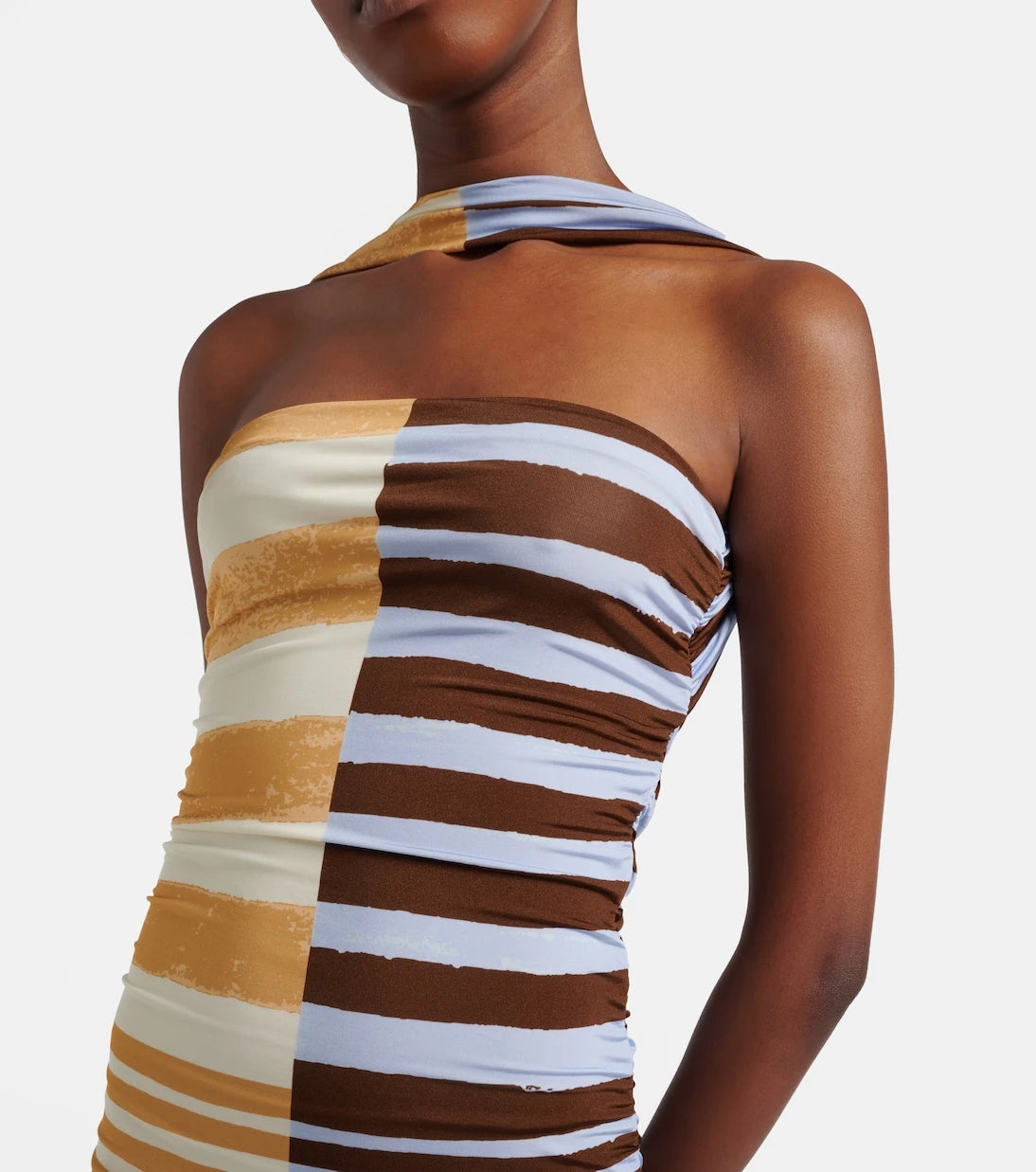 Cala de la Cruz - Ornella striped midi dress