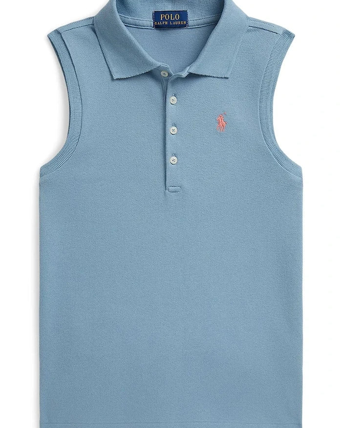 Polo Ralph Lauren тениска с яка за деца памучна