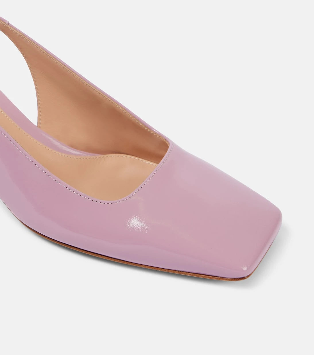 Gianvito Rossi - 55 leather slingback pumps