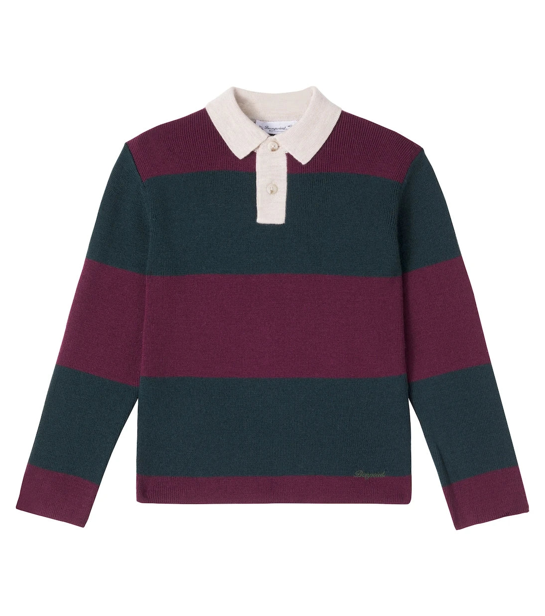 Bonpoint - Jenson striped wool polo sweater