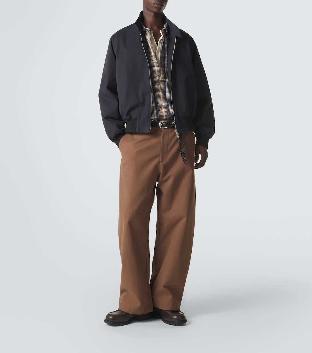 Studio Nicholson - Over cotton-blend bomber jacket