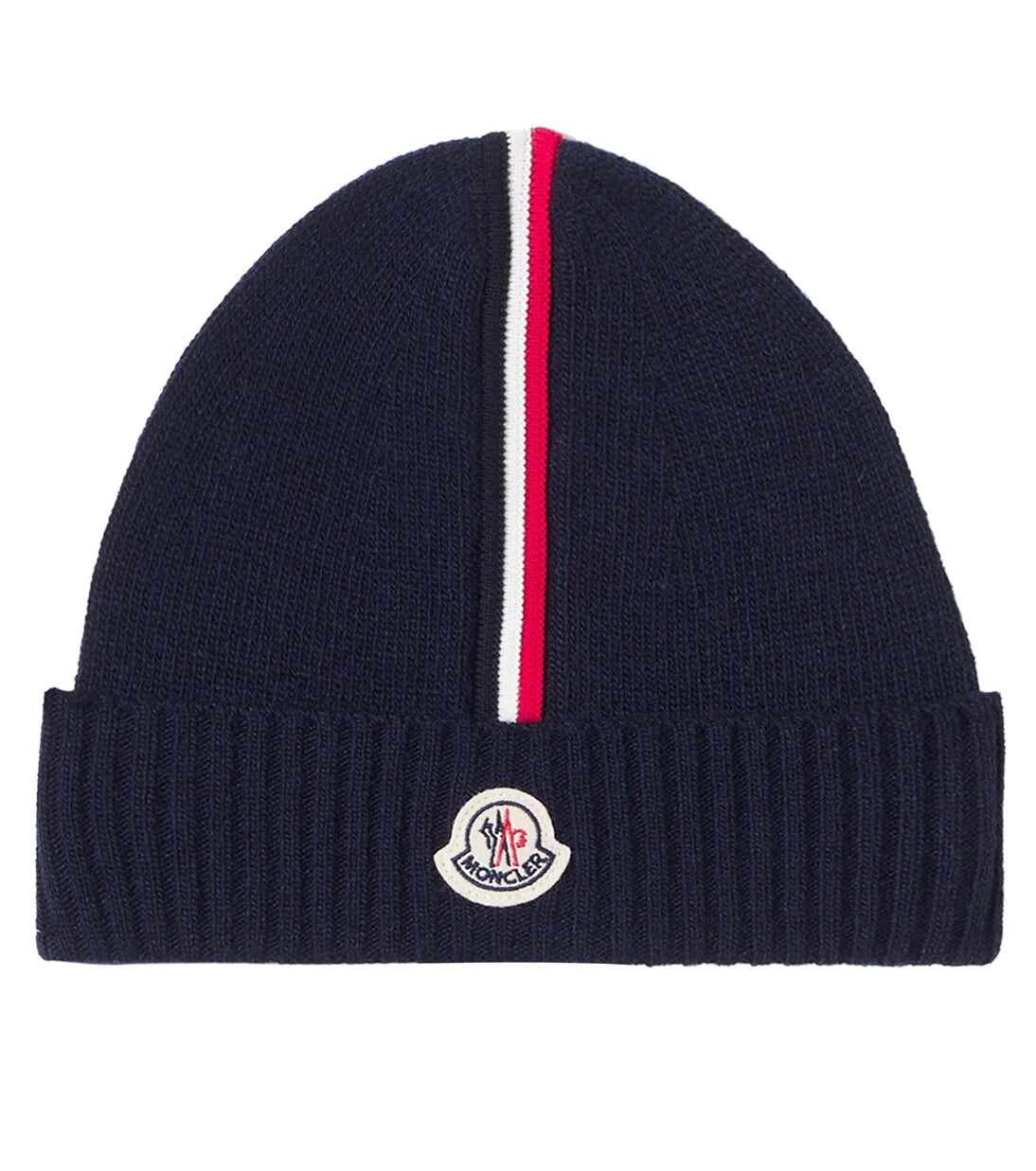 Moncler Enfant - Logo wool beanie