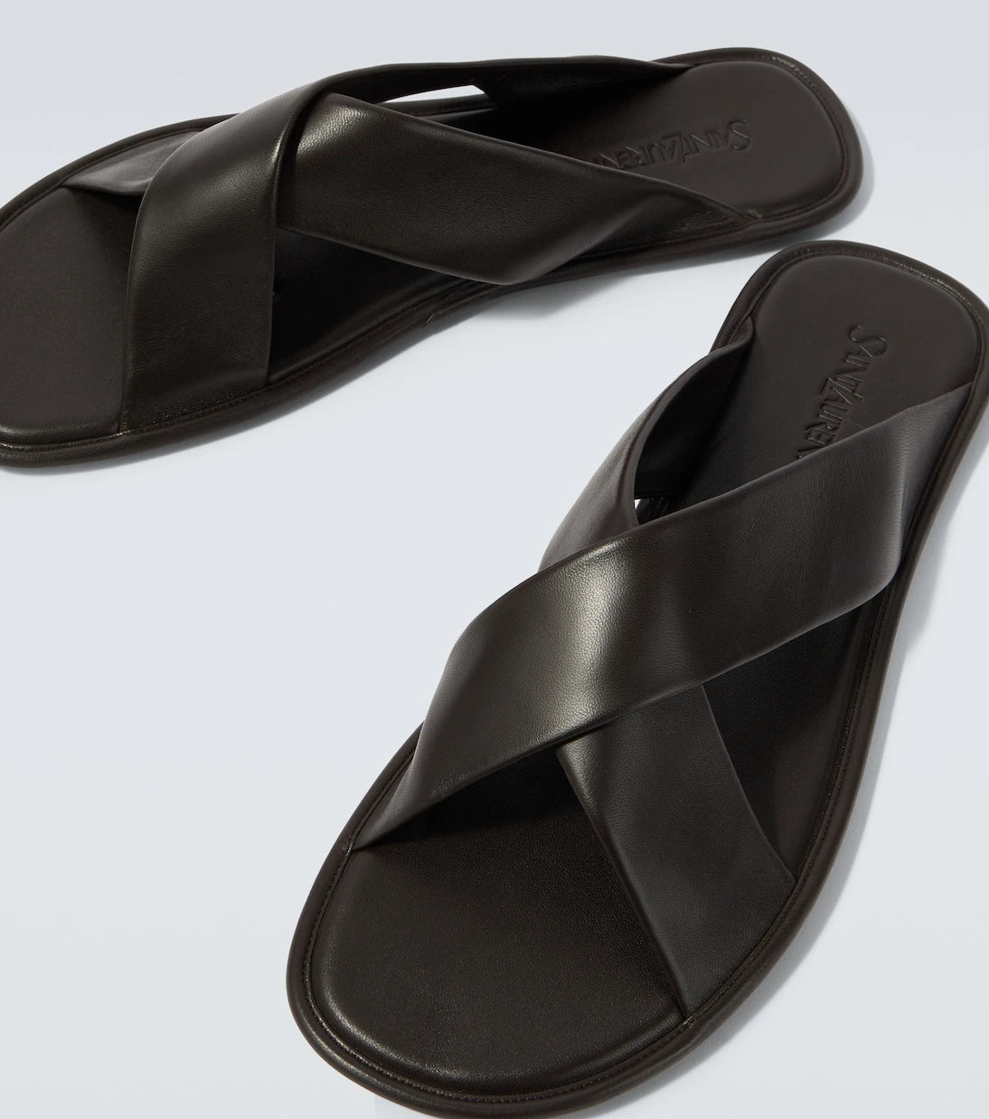 Saint Laurent - Carlyle leather sandals
