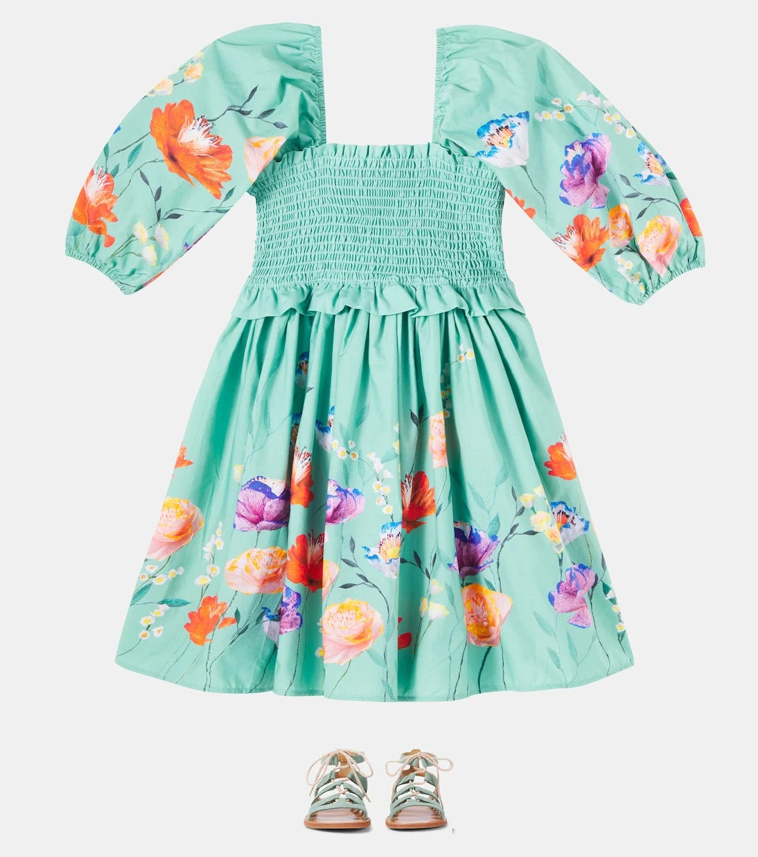 Molo - Chipie floral cotton poplin dress