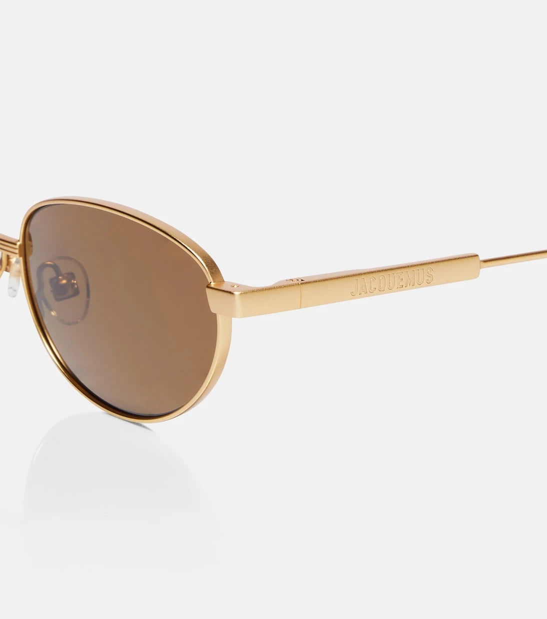 Jacquemus - Oval sunglasses