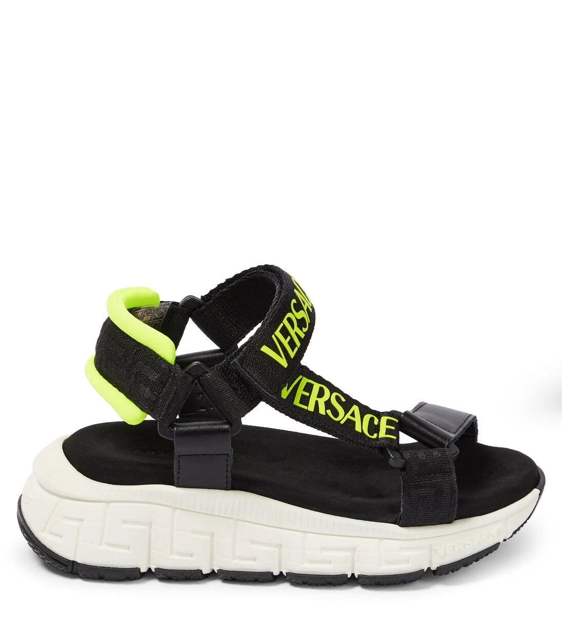 Versace Kids - Logo Trigreca sandals