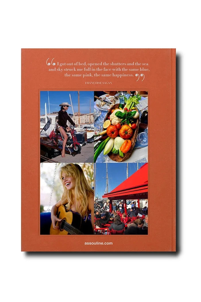 Assouline St. Tropez Soleil by Simon Liberati Kitabı, English