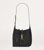 Saint Laurent Black Deerskin Baby Le 5 à 7 Shoulder Bag