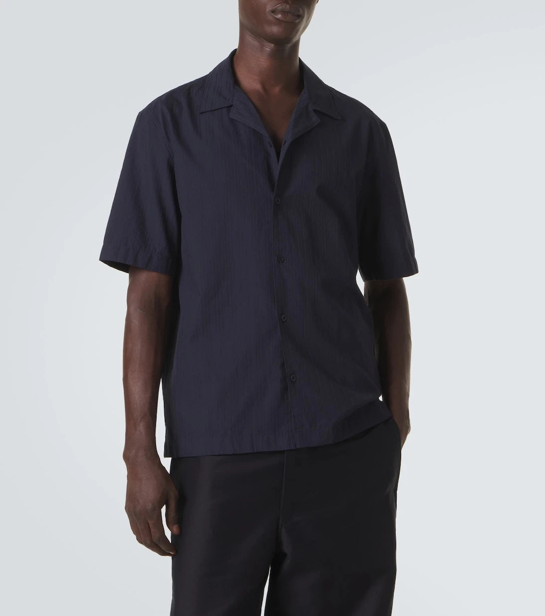 Sunspel - Striped cotton shirt