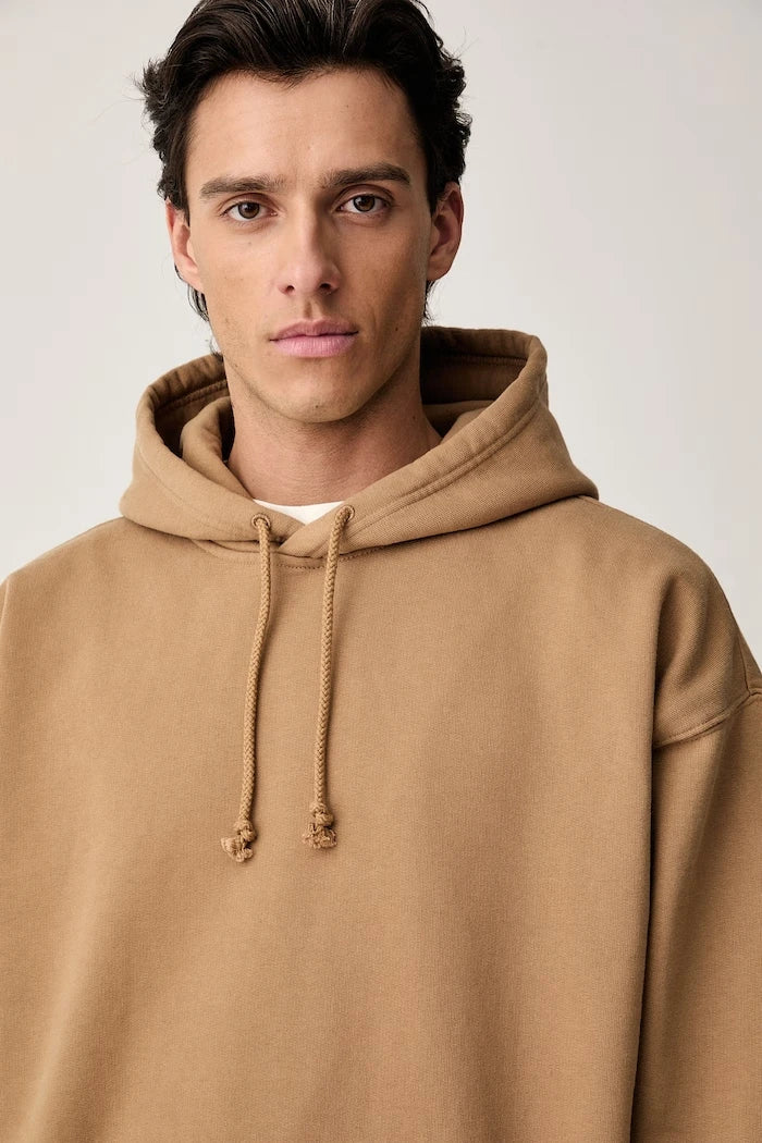 Levi's kapüşonlu erkek pamuklu sweatshirt WORKWEAR PO