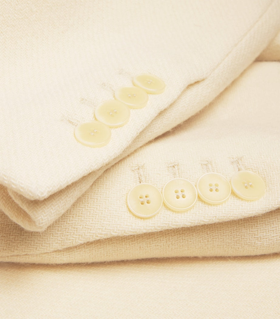 White Wool Atrium Coat