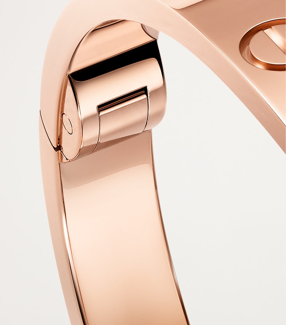 Cartier Rose Gold Hinged LOVE Bracelet