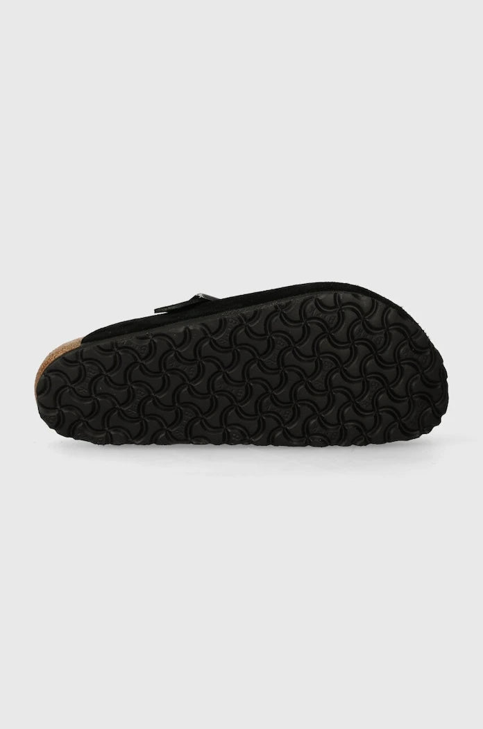 Велурени чехли Birkenstock Boston