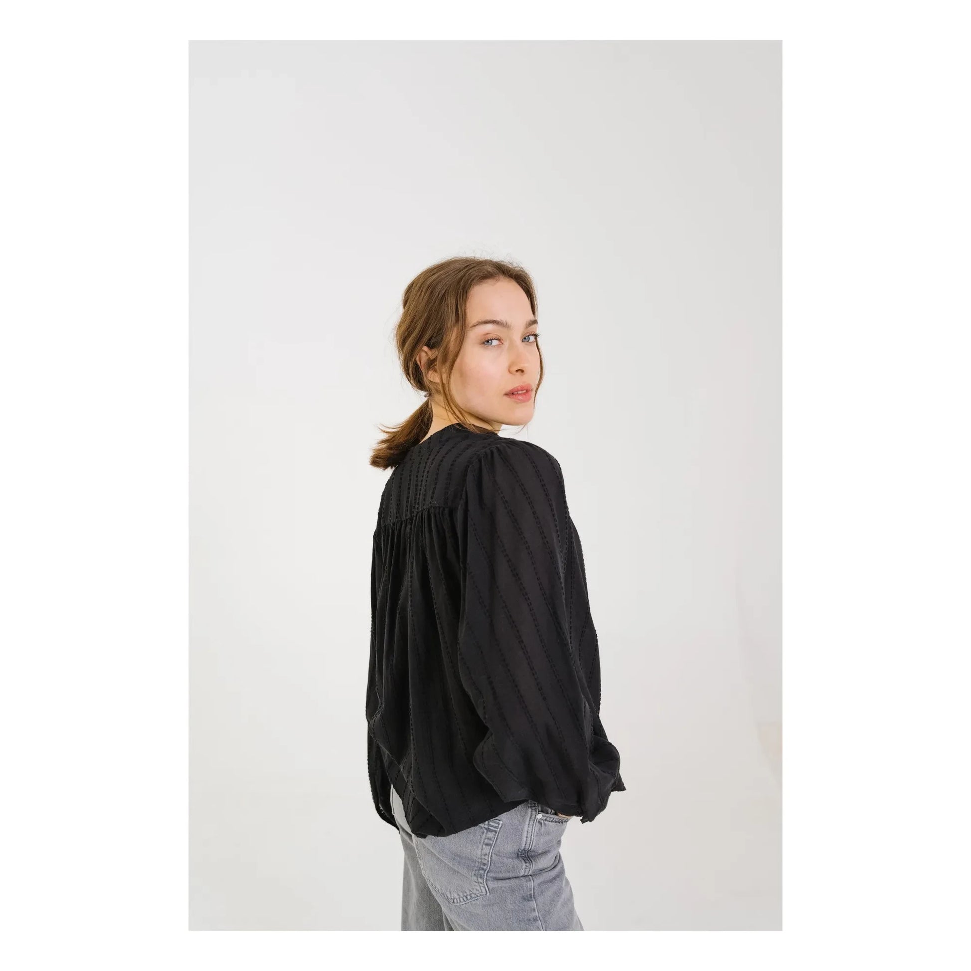 Sacrécoeur - Gladis Barry blouse | Black