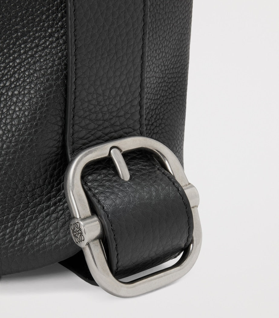 LOEWE Medium Leather Loop Bucket Bag