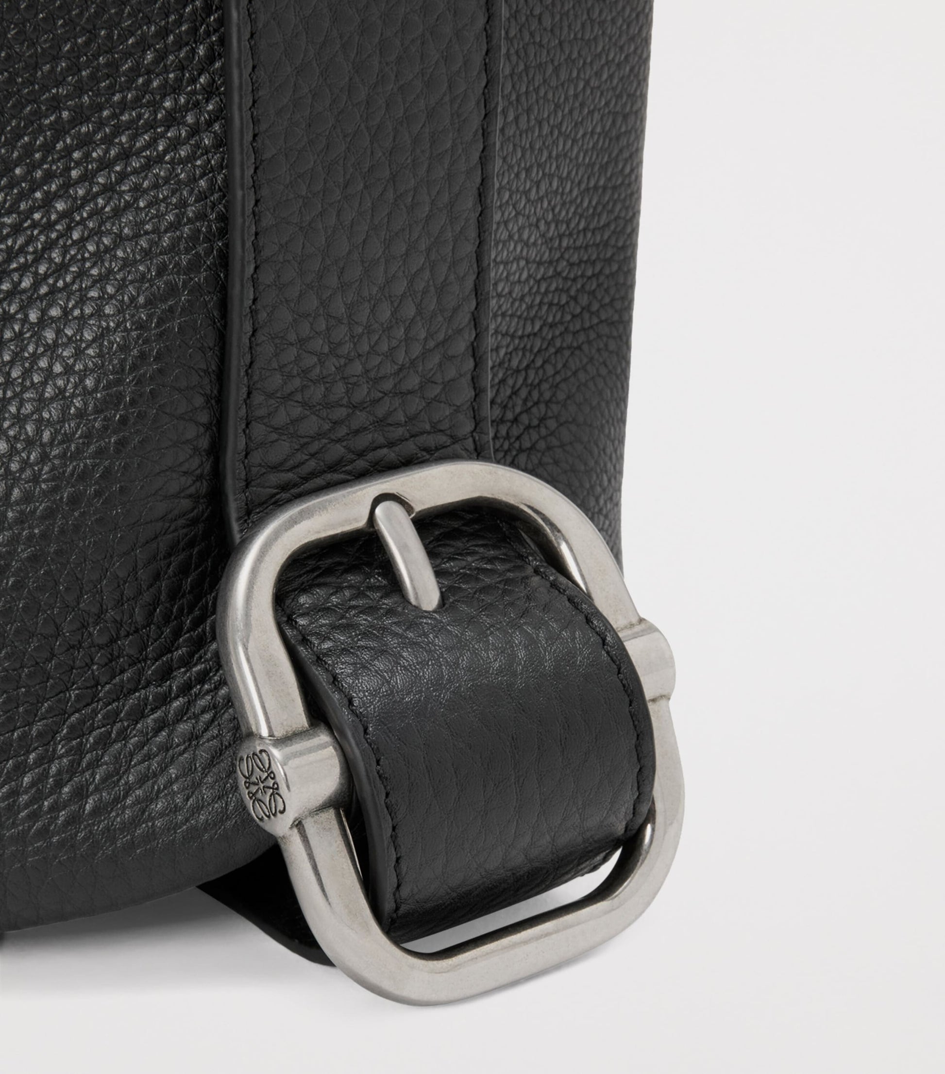 LOEWE Medium Leather Loop Bucket Bag