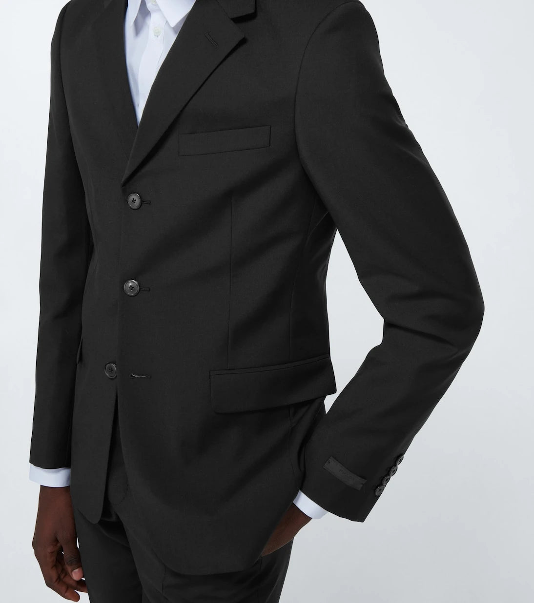 Prada - Formal wool and mohair-blend suit