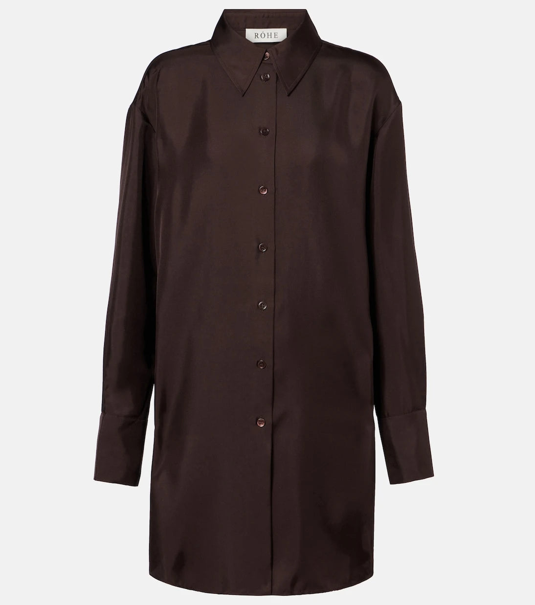 Róhe - Oversized silk shirt