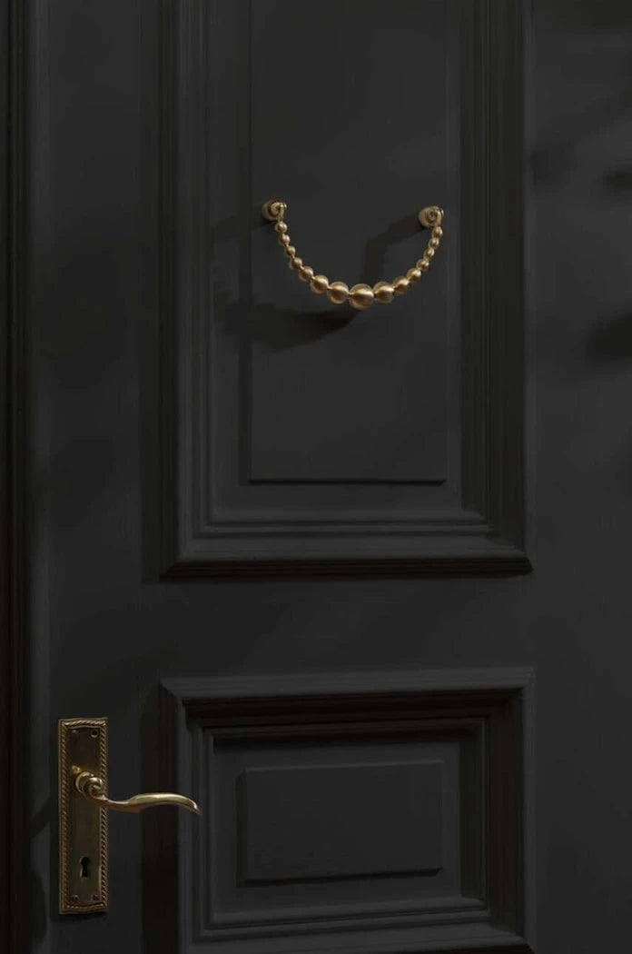 Дръжка за почукване на врата Garden Glory Pearl Ribbon