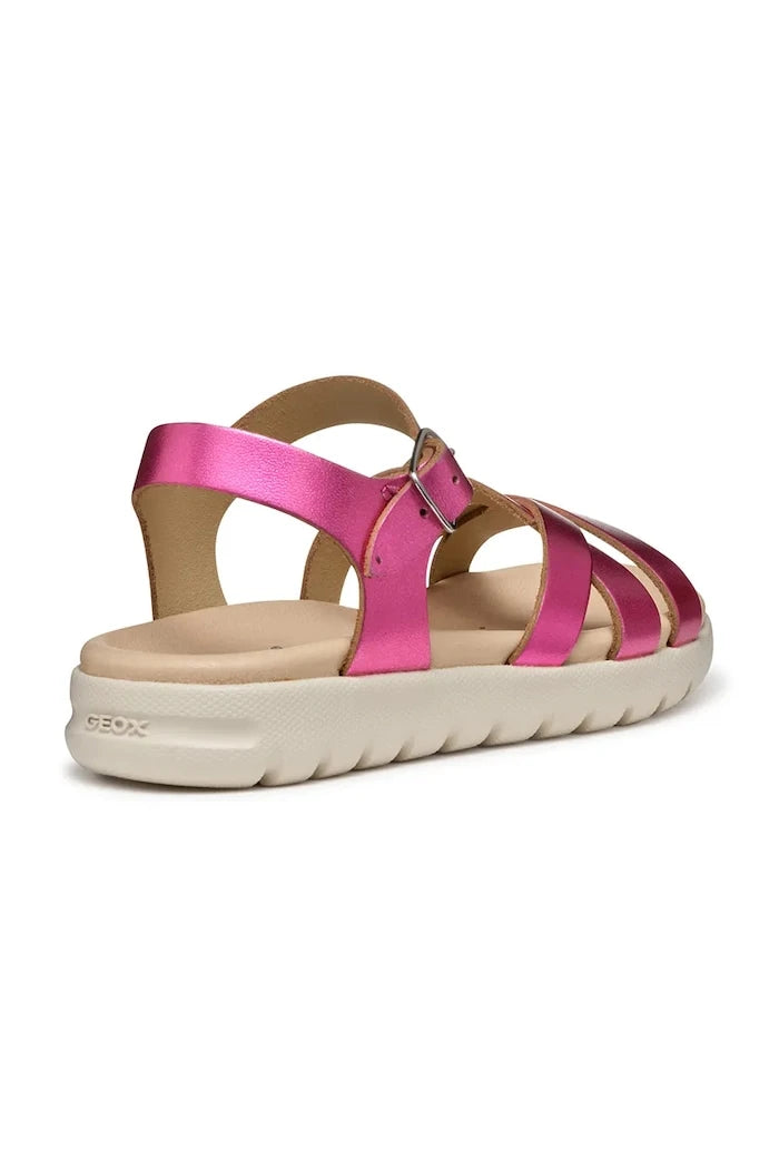 Детски сандали от кожа Geox SANDAL SOLEIMA