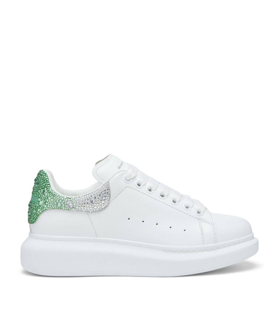 McQueen White Leather Oversized Sneakers