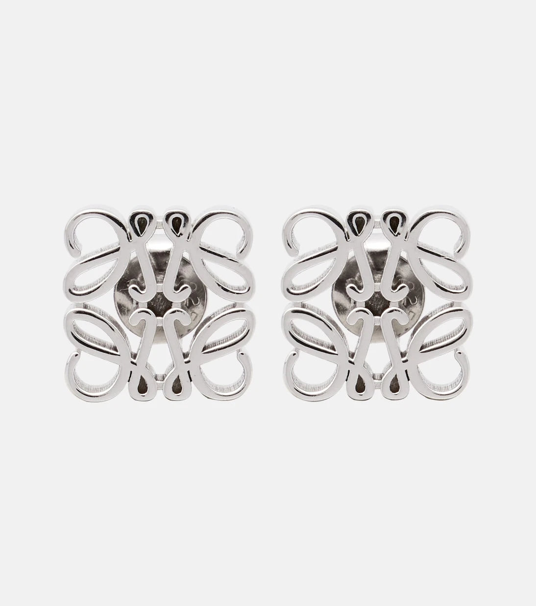 Loewe - Anagram sterling silver stud earrings