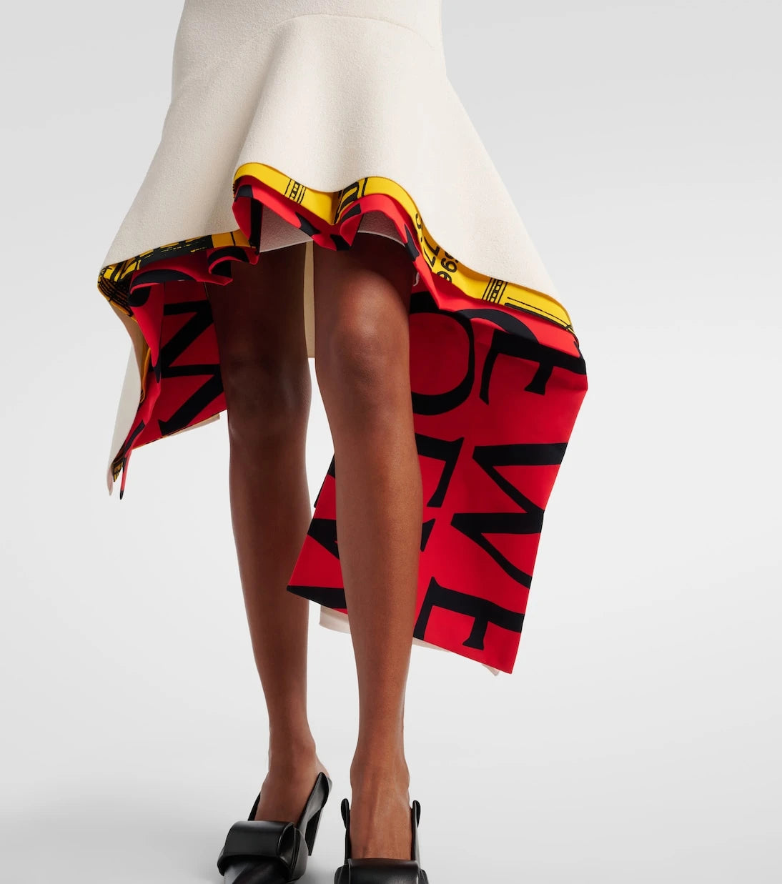 Loewe - Asymmetric printed minidress