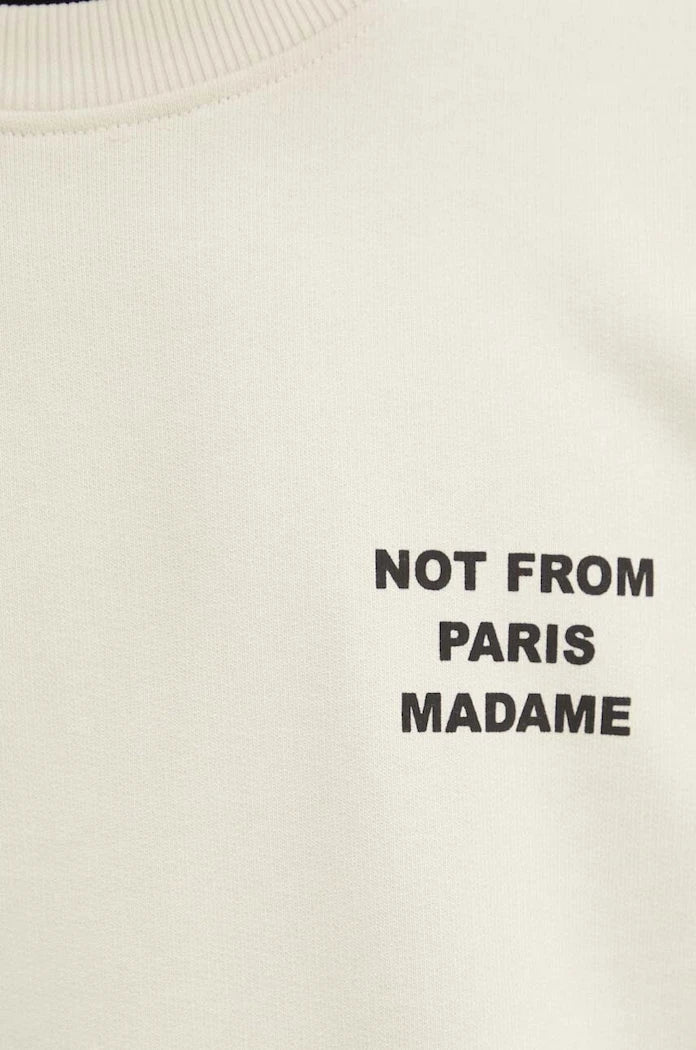 Pamuklu sweatshirt Drôle de Monsieur