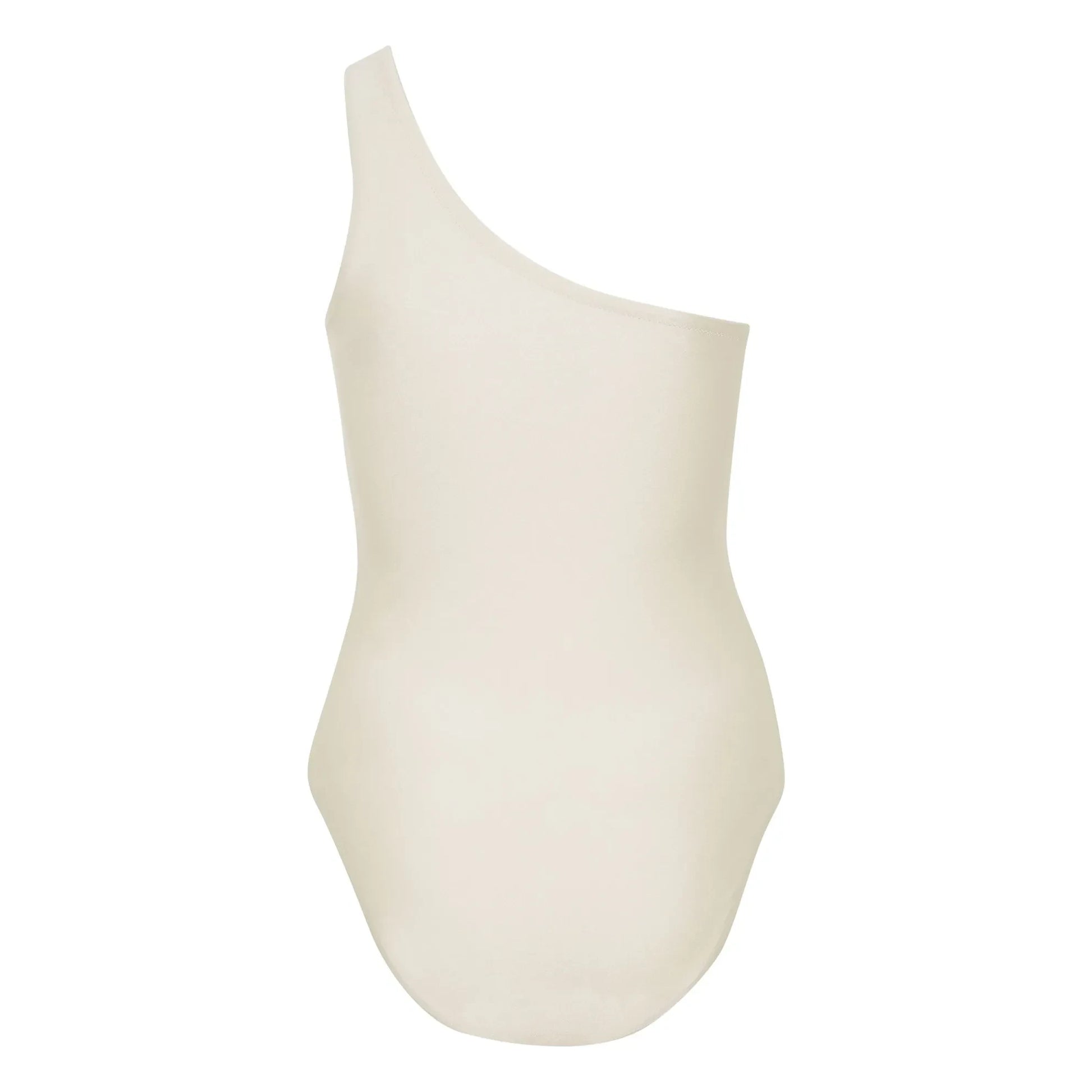 Alma Deia - Ava Asymmetrical 1-Piece Swimsuit | Off white