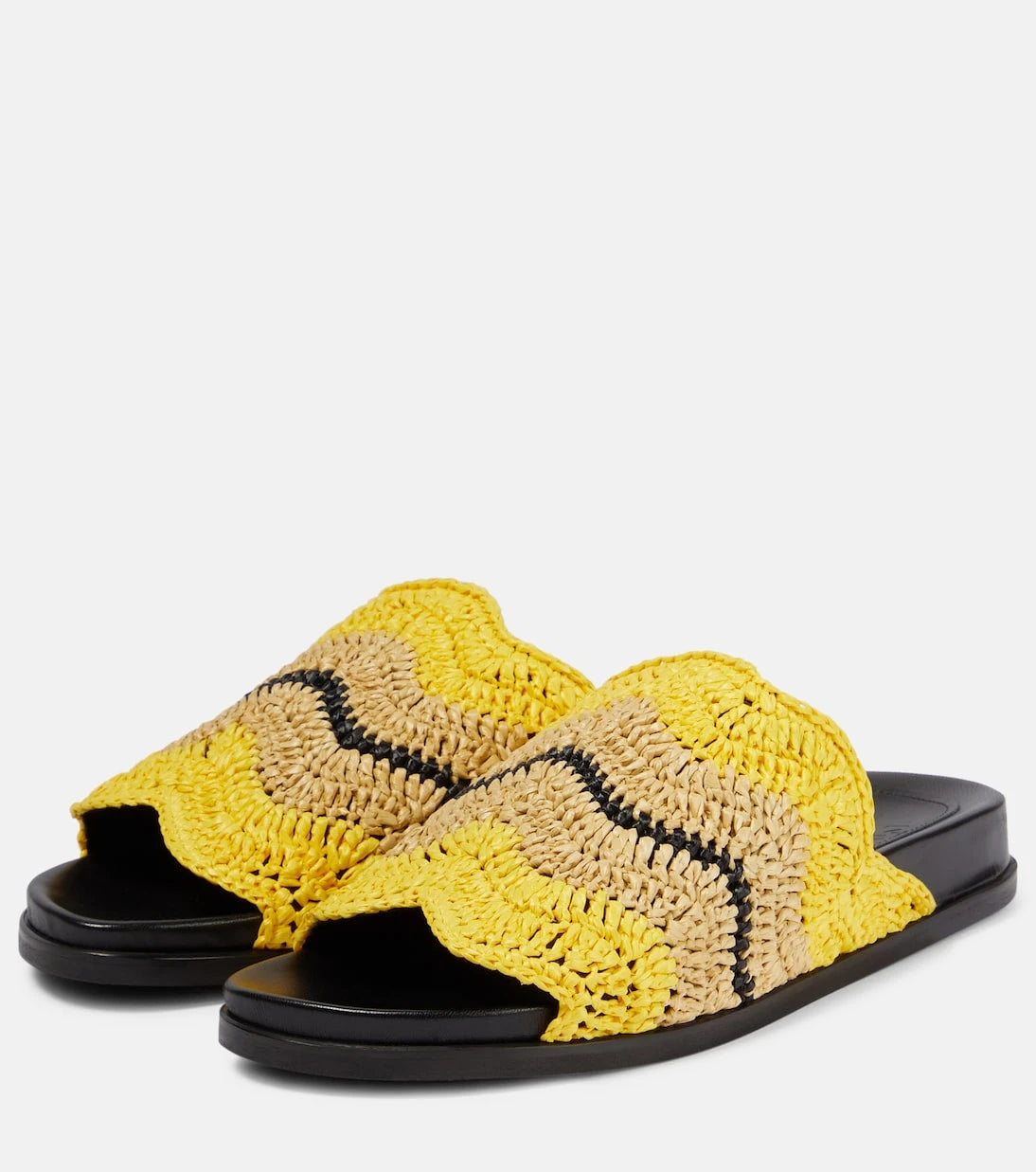 Marni - x No Vacancy Inn Fussbett raffia-effect slides