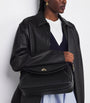 Black Leather Le Mambo Shoulder Bag